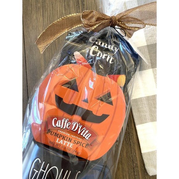 Rae Dunn 2021 Black Halloween Mug GHOULS’ NIGHT OUT NEW! HTF! Gift Set U… - Picture 3 of 9